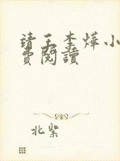 靖王李烨小说免费阅读