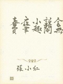 春夜小说全文免费笔趣阁无弹窗