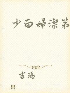 少白妇洁第二部