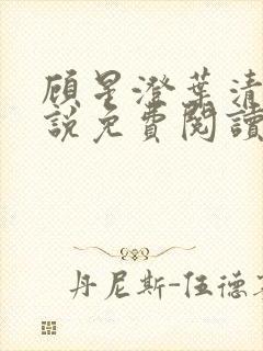 顾星澄叶清月小说免费阅读最新章节