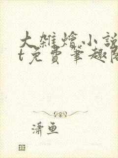 大杂烩小说txt免费笔趣阁