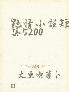艳情小说短篇合集5200