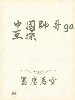 中国帅哥gay互操