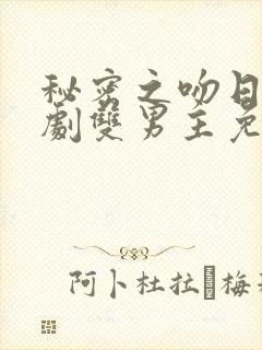 秘密之吻日剧短剧双男主免费观看