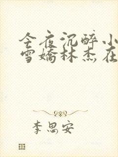 今夜沉醉小说段雪娇林杰在线阅读