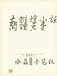 大杂烩小说全集阅读免费