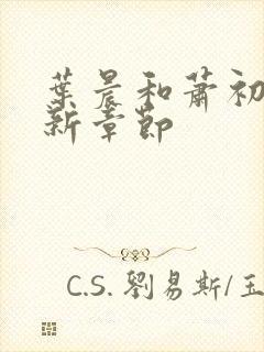 叶晨和萧初然最新章节