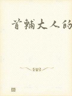 首辅大人的套路