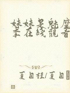 妹妹是魅魔第一季在线观看封面