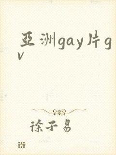 亚洲gay片gv封面