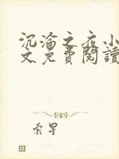 沉沦之夜小说全文免费阅读无弹窗