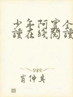 少年阿宾全文阅读在线阅读全文第一季