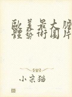 欧美最大胆的人体艺术图片