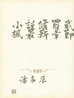 小说修罗武神楚枫最新章节阅续封面