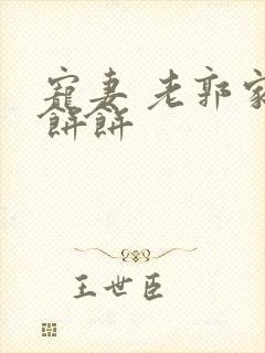 宠妻 老郭家的饼饼