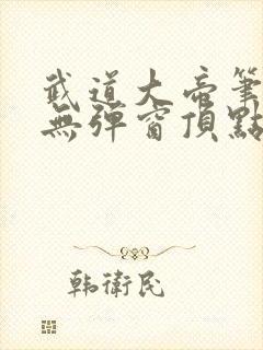 武道大帝笔趣阁无弹窗顶点