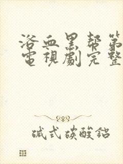 浴血黑帮第五季电视剧完整版在线观看