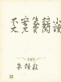 不安失控小说全文免费阅读笔趣阁封面