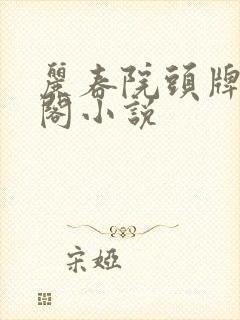 丽春院头牌笔趣阁小说