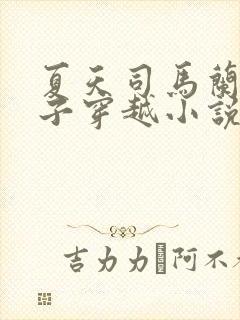 夏天司马兰九皇子穿越小说笔趣阁
