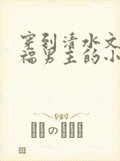 穿到清水文里造福男主的小说