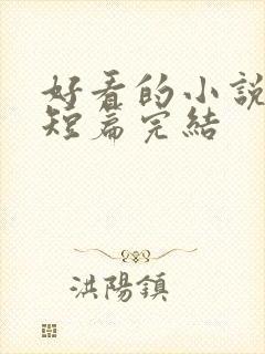 好看的小说推荐短篇完结