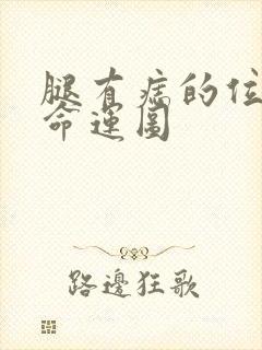 腿有痣的位置与命运图