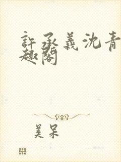 许承义沈青茵笔趣阁