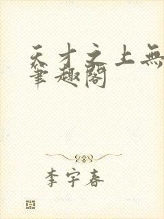 天才之上无弹窗笔趣阁封面