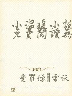 小温暖小说全文免费阅读无弹窗