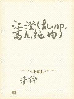 江澄(乱np,高h,纯肉)