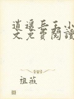 逍遥兵王小说全文免费阅读无弹窗