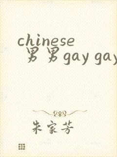 chinese 男男gay gay网站