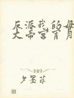 反派我的母亲是大帝宫宵月小说封面