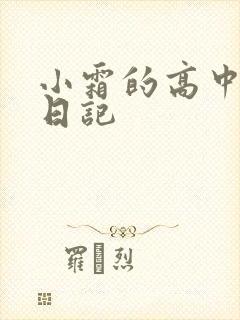 小霜的高中成长日记