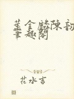 叶金麟陈韵小说笔趣阁