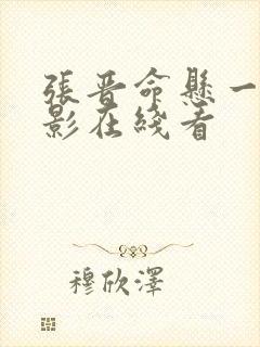 张晋命悬一枪电影在线看