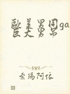 欧美男同gay巨大男吊