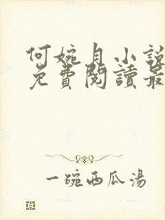 何婉月小说全文免费阅读最新章节