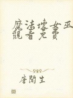 魔法坏女巫在线观看免费