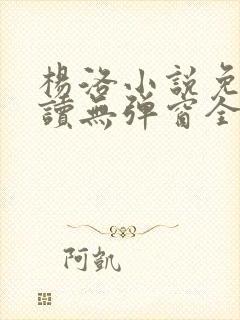 杨洛小说免费阅读无弹窗全文封面