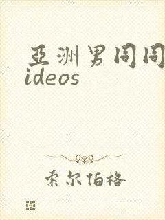 亚洲男同同性videos