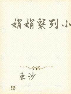 娟娟系列小说封面