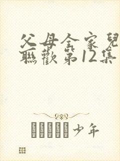 父母全家儿女大联欢第12集