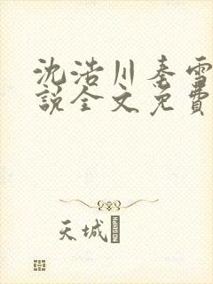 沈浩川秦雪菲小说全文免费笔趣阁