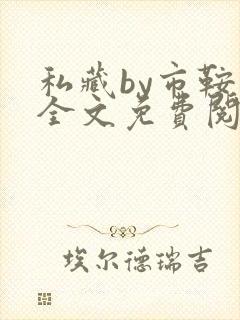 私藏by市鞍马全文免费阅读笔趣阁