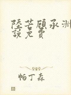 陆芒顾承洲的小说免费