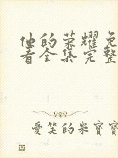 他的荣耀免费观看全集完整版电视剧