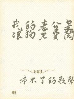 我的老公是只流浪狗免费阅读