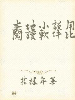 本地小说用什么阅读软件比较好